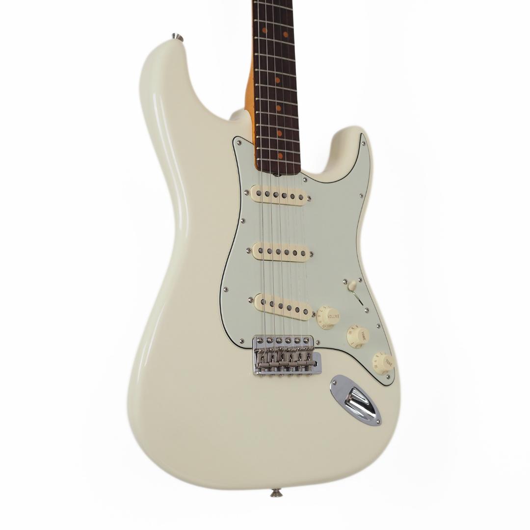 2024 Fender American Vintage II 1961 Stratocaster Electric Guitar in Olympic White