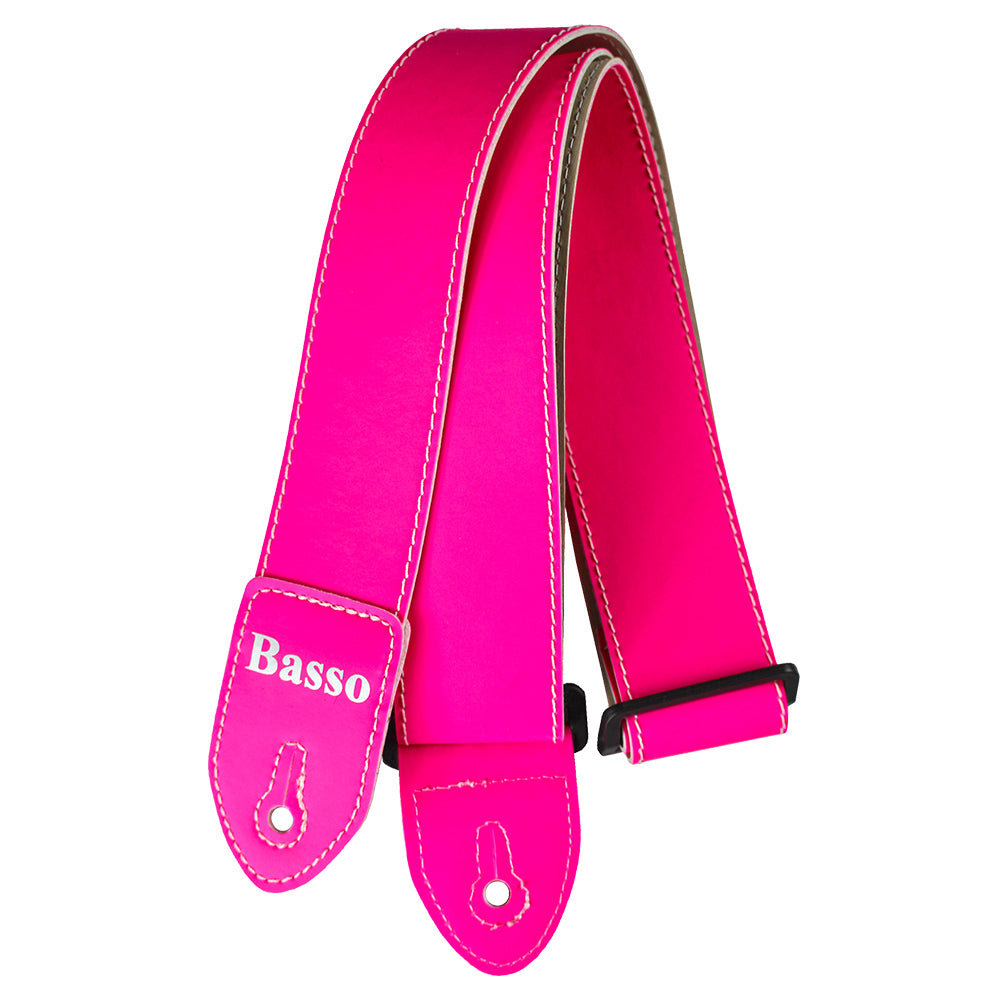 Basso SF182 Neon Pink Guitar Strap
