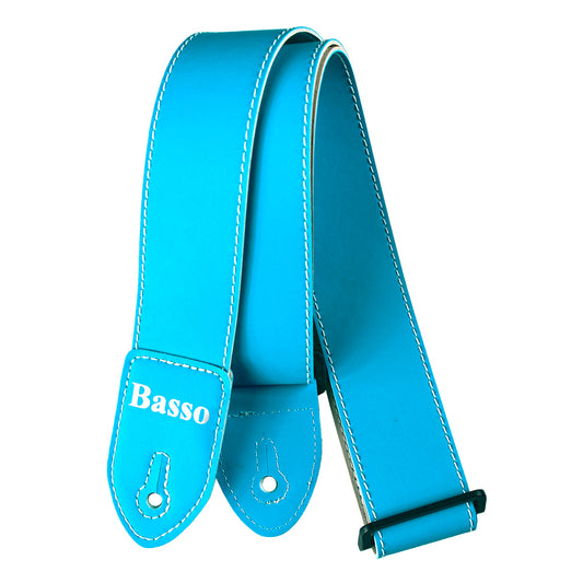 Basso SF183 Neon Turquoise Guitar Strap