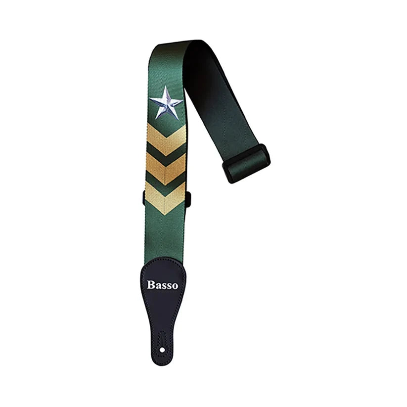 Basso DE-219 Polyester Pop Art Army Guitar Strap