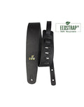 Basso Ecostrap Black Vegan Leather Guitar Strap