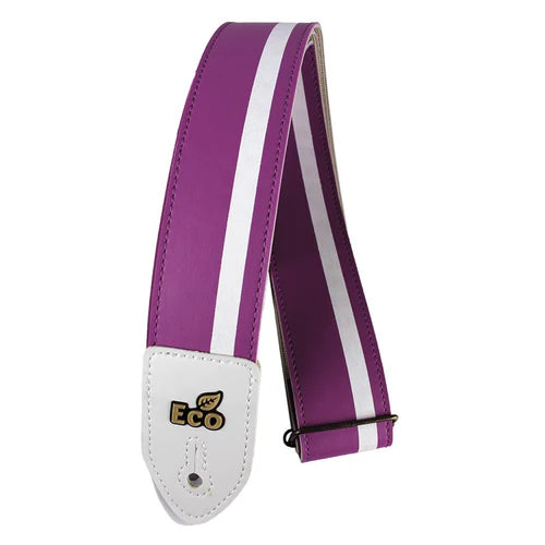 Ecostrap by Basso ECO-22 Aloha Surf Mauve Guitar Strap