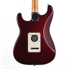 Fender Standard Strat HSS Mexican Electric Guitar in Midnight Wine (with Kinman Pickups)