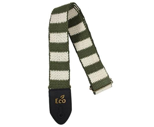 Basso EcoStrap STR 04 EcoStripe Olive Guitar Strap