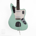 2020 Squier Vintage Modified Jaguar Electric Guitar in Surf Green (With Upgraded Pickups)