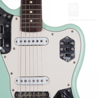 2020 Squier Vintage Modified Jaguar Electric Guitar in Surf Green (With Upgraded Pickups)