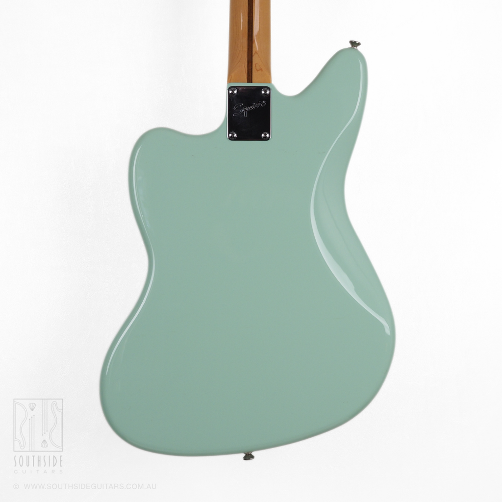 2020 Squier Vintage Modified Jaguar Electric Guitar in Surf Green (With Upgraded Pickups)