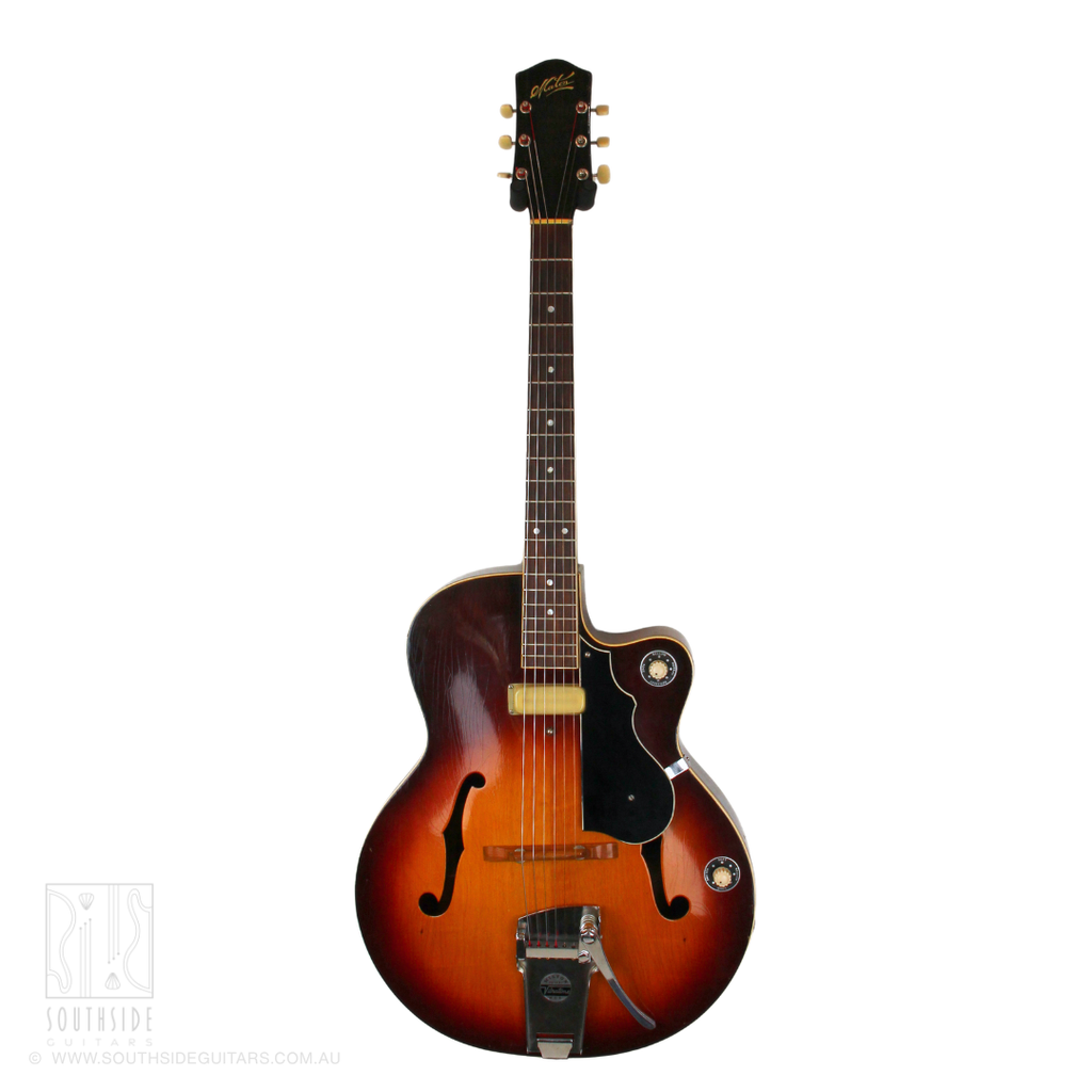 1958 Maton EG240 Supreme Thinline Hollowbody Archtop Electric Guitar