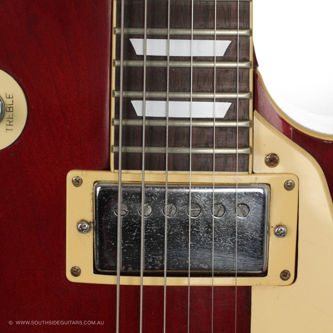 1970s Emperador Les Paul-Style Electric Guitar in Wine Red