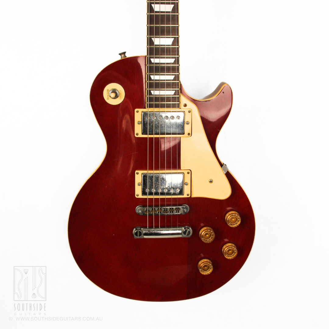 1970s Emperador Les Paul-Style Electric Guitar in Wine Red