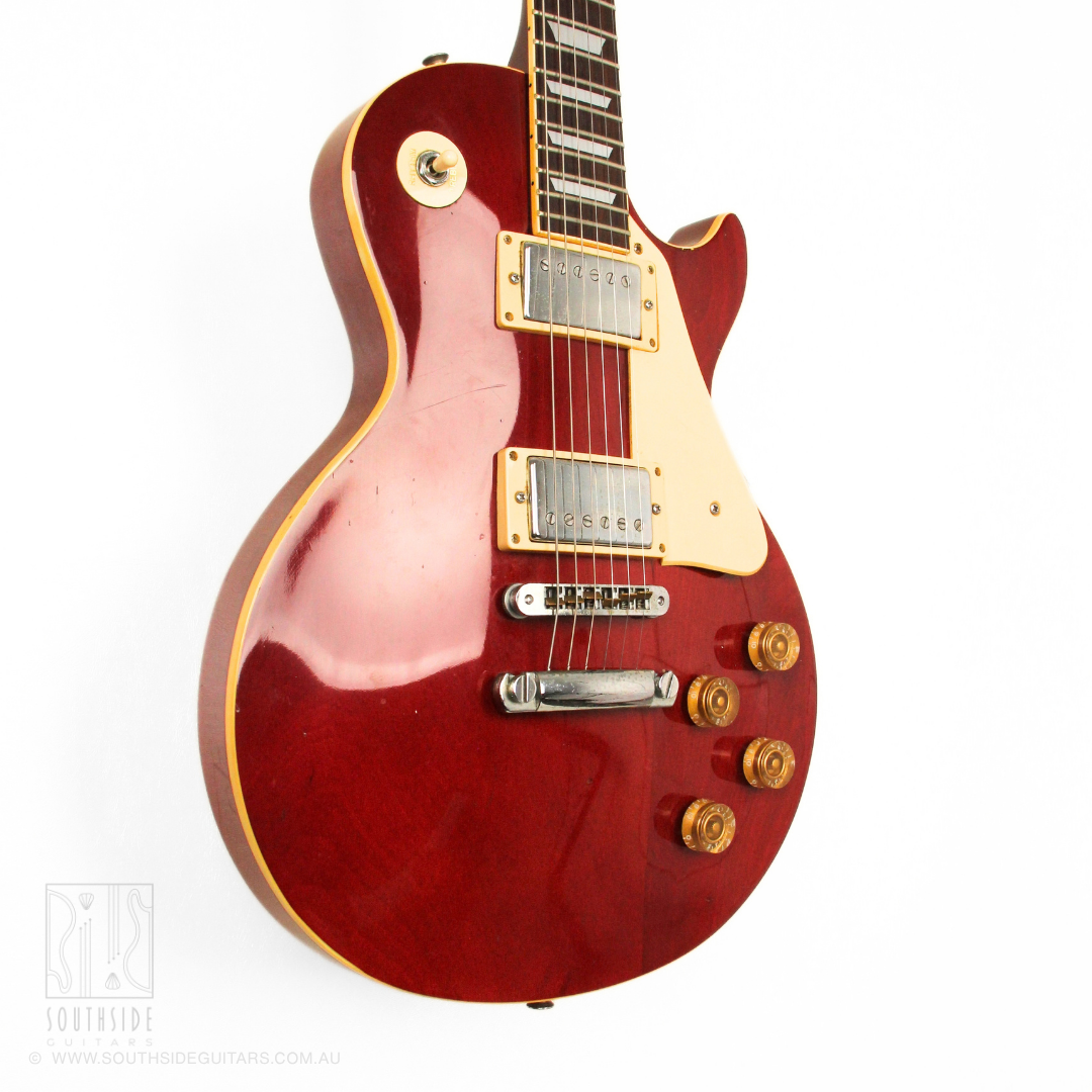 1970s Emperador Les Paul-Style Electric Guitar in Wine Red
