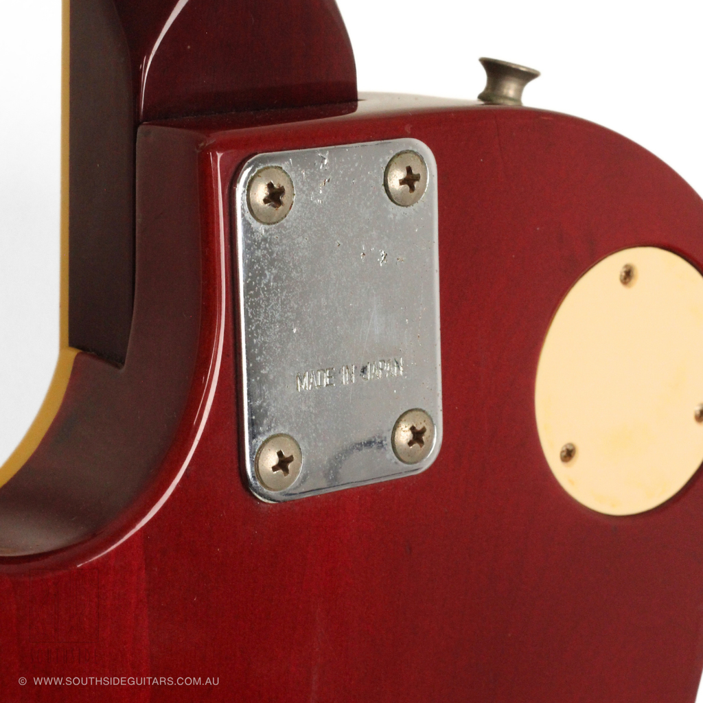 1970s Emperador Les Paul-Style Electric Guitar in Wine Red