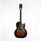 1960s Kay K573 TrueTone Speed Demon Thinline Semi-Hollowbody Electirc Guitar in Tobacco Sunburst