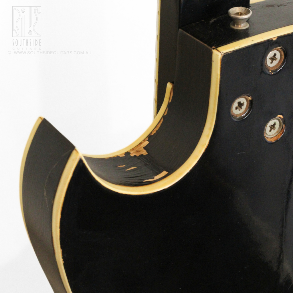 1960s Kay K573 TrueTone Speed Demon Thinline Semi-Hollowbody Electirc Guitar in Tobacco Sunburst