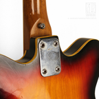 1960s Ibanez 496 Semi-Hollowbody Electric Guitar in Camel Sunburst