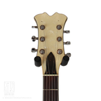 1960s Aria MIJ Offset Hollowbody Thinline Electric Guitar in Red Burst
