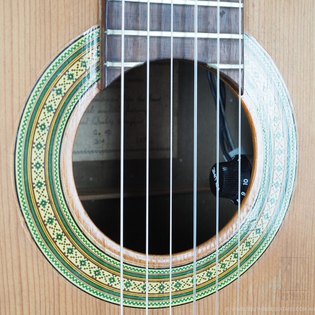 1970 Maton C45 Classical Guitar (with Pickup Installed)
