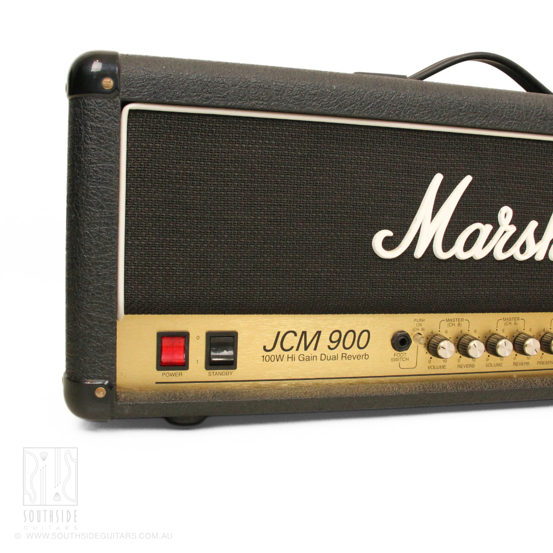 Marshall JCM 900 Model 4100 Hi Gain Dual Reverb 2-Channel Guitar Amplifier Head