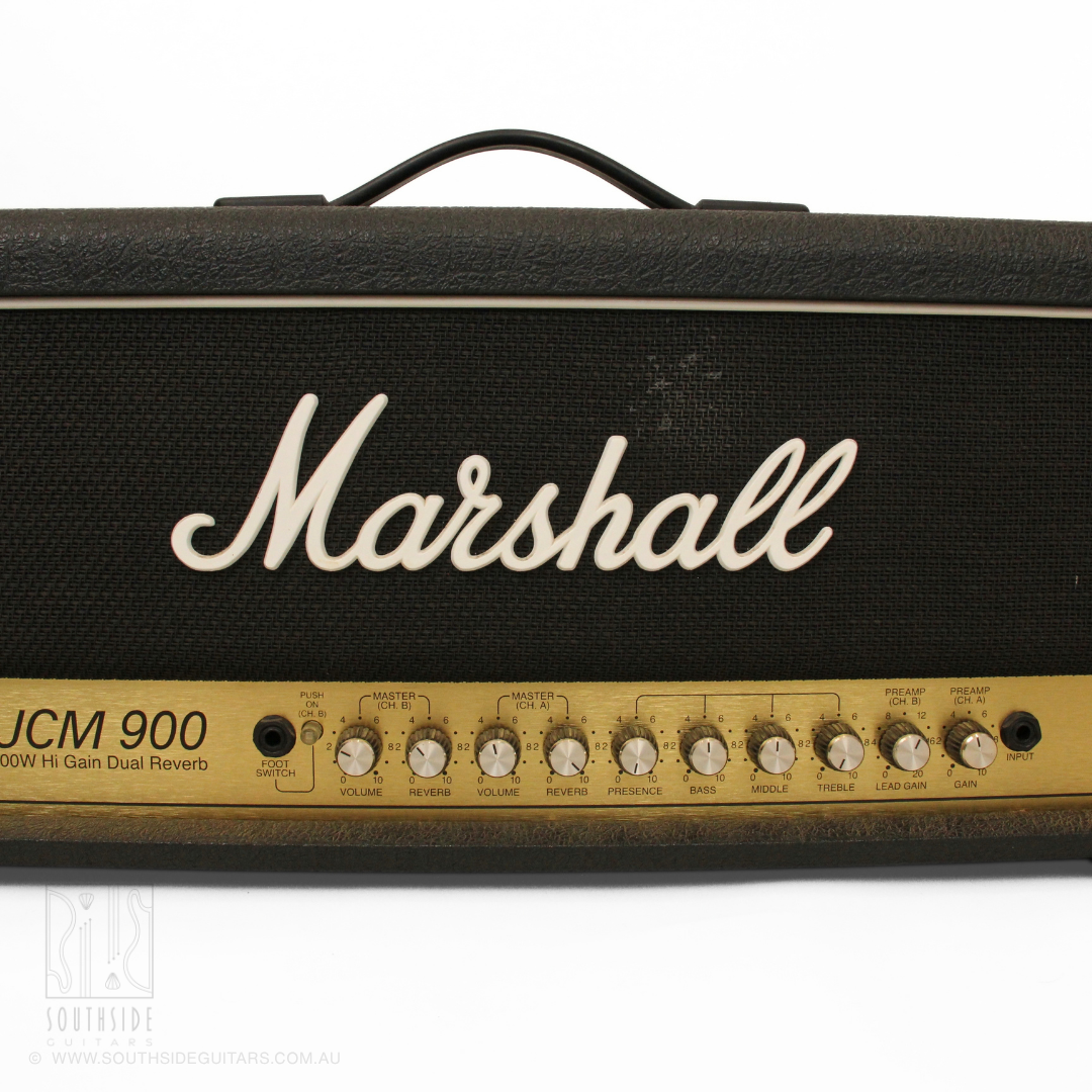 Marshall JCM 900 Model 4100 Hi Gain Dual Reverb 2-Channel Guitar Amplifier Head