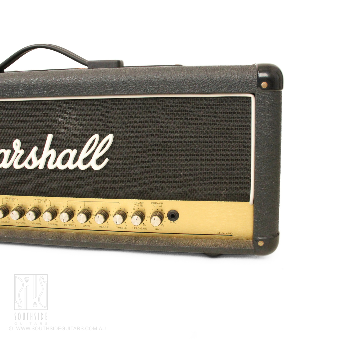 Marshall JCM 900 Model 4100 Hi Gain Dual Reverb 2-Channel Guitar Amplifier Head
