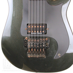 1992 Jackson Fusion SS Dinky Electric Guitar in Dark Metallic Green (Modified)