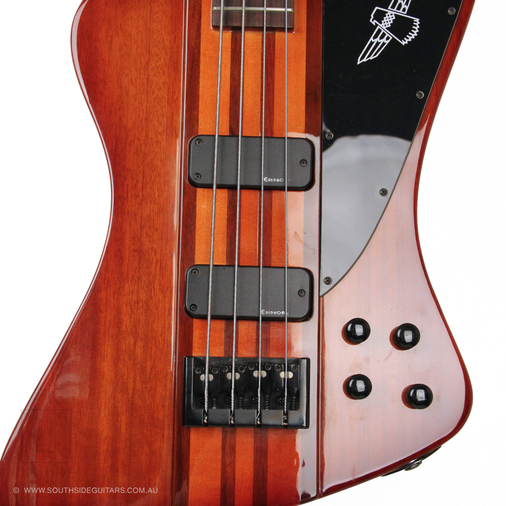 2011 Epiphone Thunderbird Pro-IV 4-String Bass Guitar in Vintage Sunburst