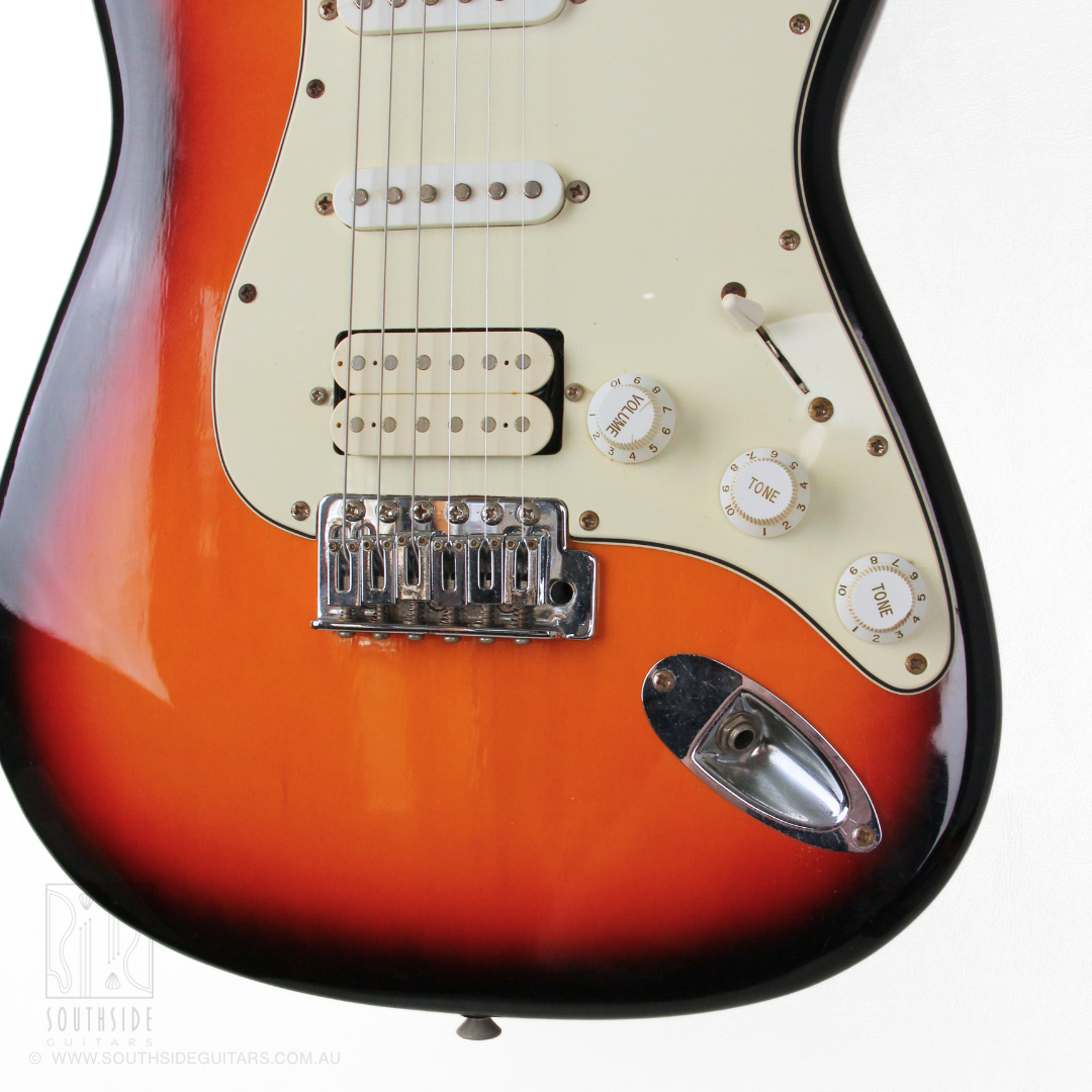 Odessa Strat-Style Electric Guitar in Sunburst