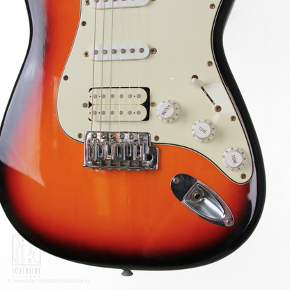 Odessa Strat-Style Electric Guitar in Sunburst