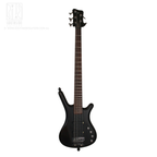 2009 Warwick RockBass Corvette Basic 5-String Electric Bass Guitar in Nirvana Black