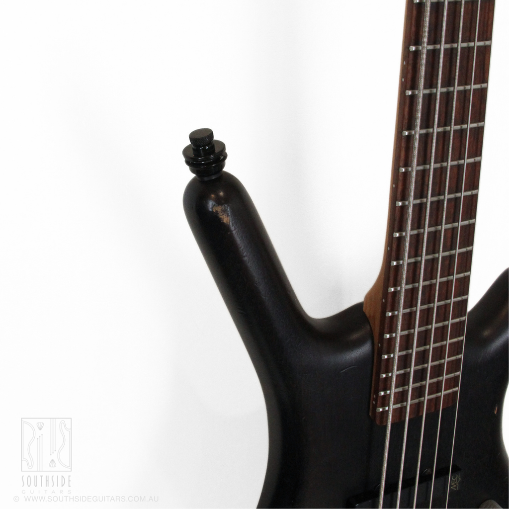 2009 Warwick RockBass Corvette Basic 5-String Electric Bass Guitar in Nirvana Black