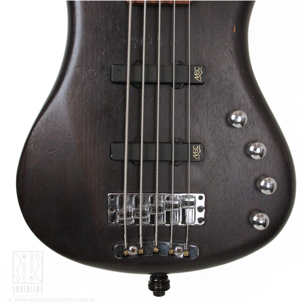 2009 Warwick RockBass Corvette Basic 5-String Electric Bass Guitar in Nirvana Black