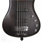 2009 Warwick RockBass Corvette Basic 5-String Electric Bass Guitar in Nirvana Black