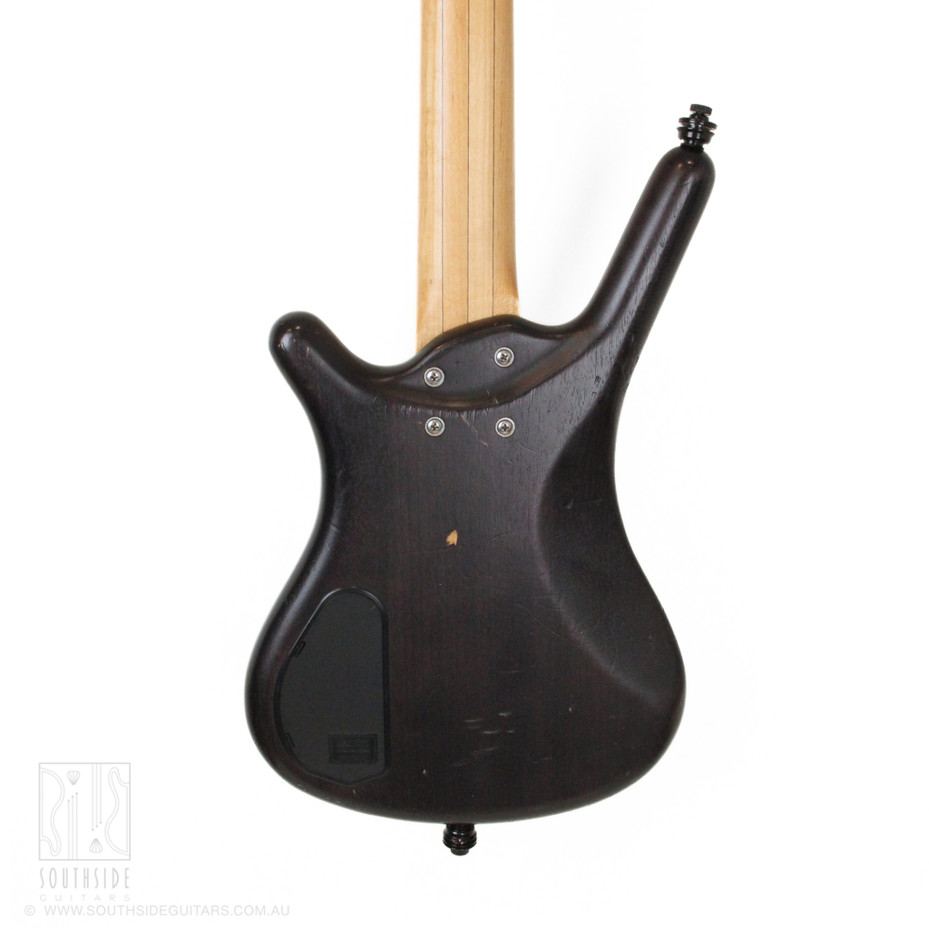 2009 Warwick RockBass Corvette Basic 5-String Electric Bass Guitar in Nirvana Black