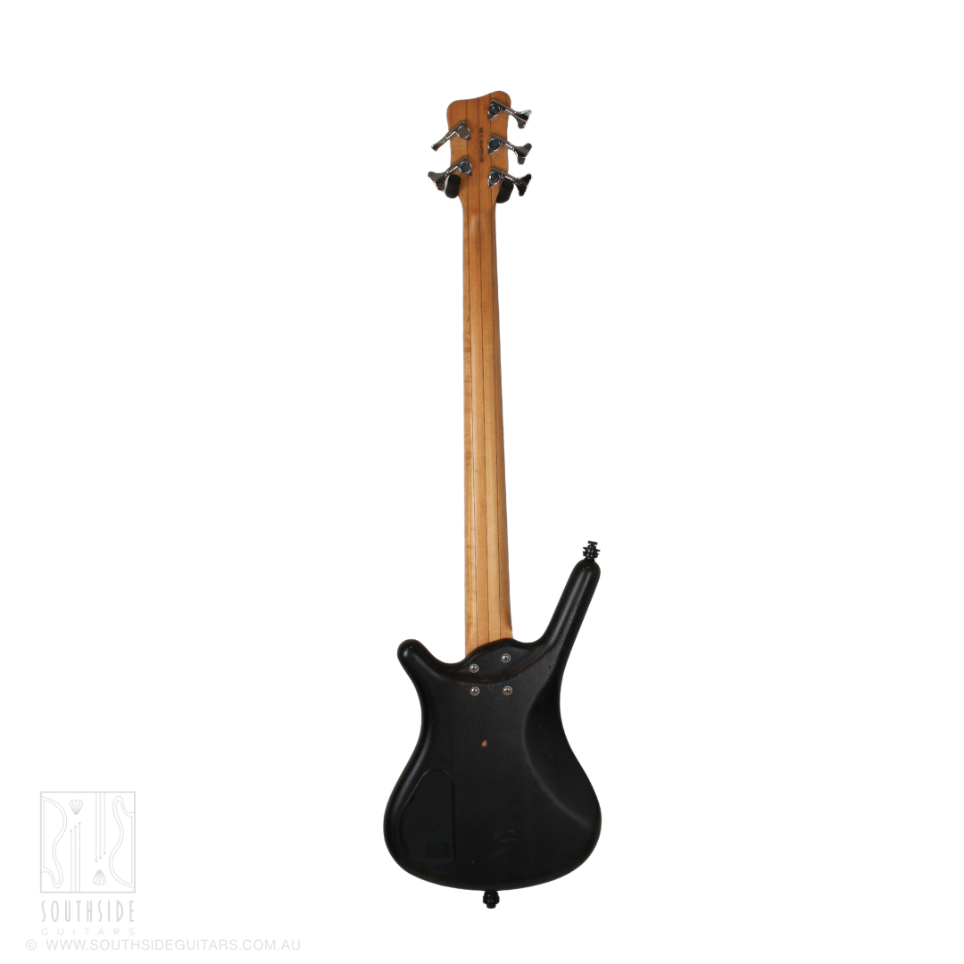2009 Warwick RockBass Corvette Basic 5-String Electric Bass Guitar in Nirvana Black