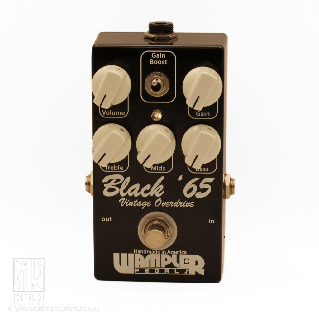 Wampler Black '65 Overdrive Guitar Effects Pedal