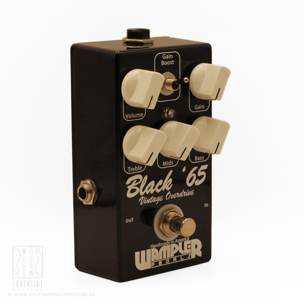 Wampler Black '65 Overdrive Guitar Effects Pedal