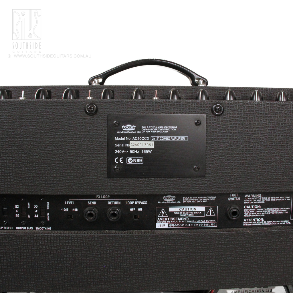 VOX AC30CC2 Custom Classic 2-Channel 30-Watt 2x12" Guitar Combo Amplifier