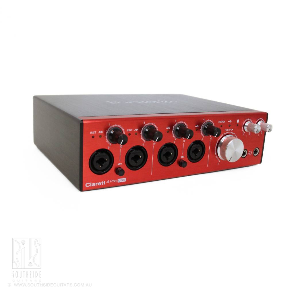 Focusrite Clarett+ 4Pre USB-C Audio Interface