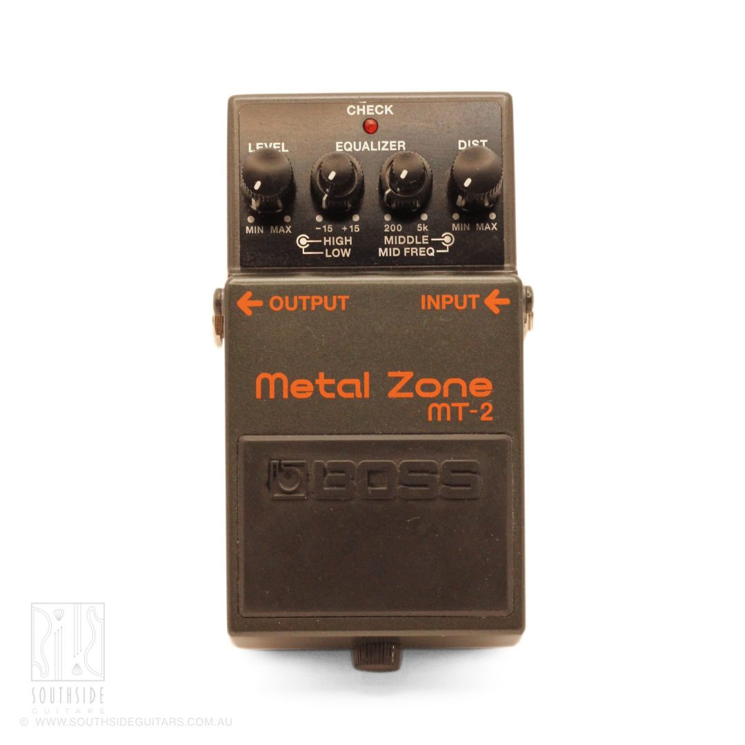 BOSS MT-2 Metal Zone Distortion Effects Pedal