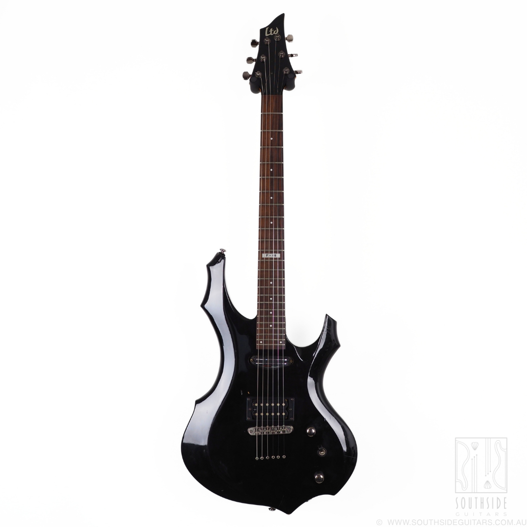 2006 ESP LTD F-10 Electric Guitar in Gloss Black