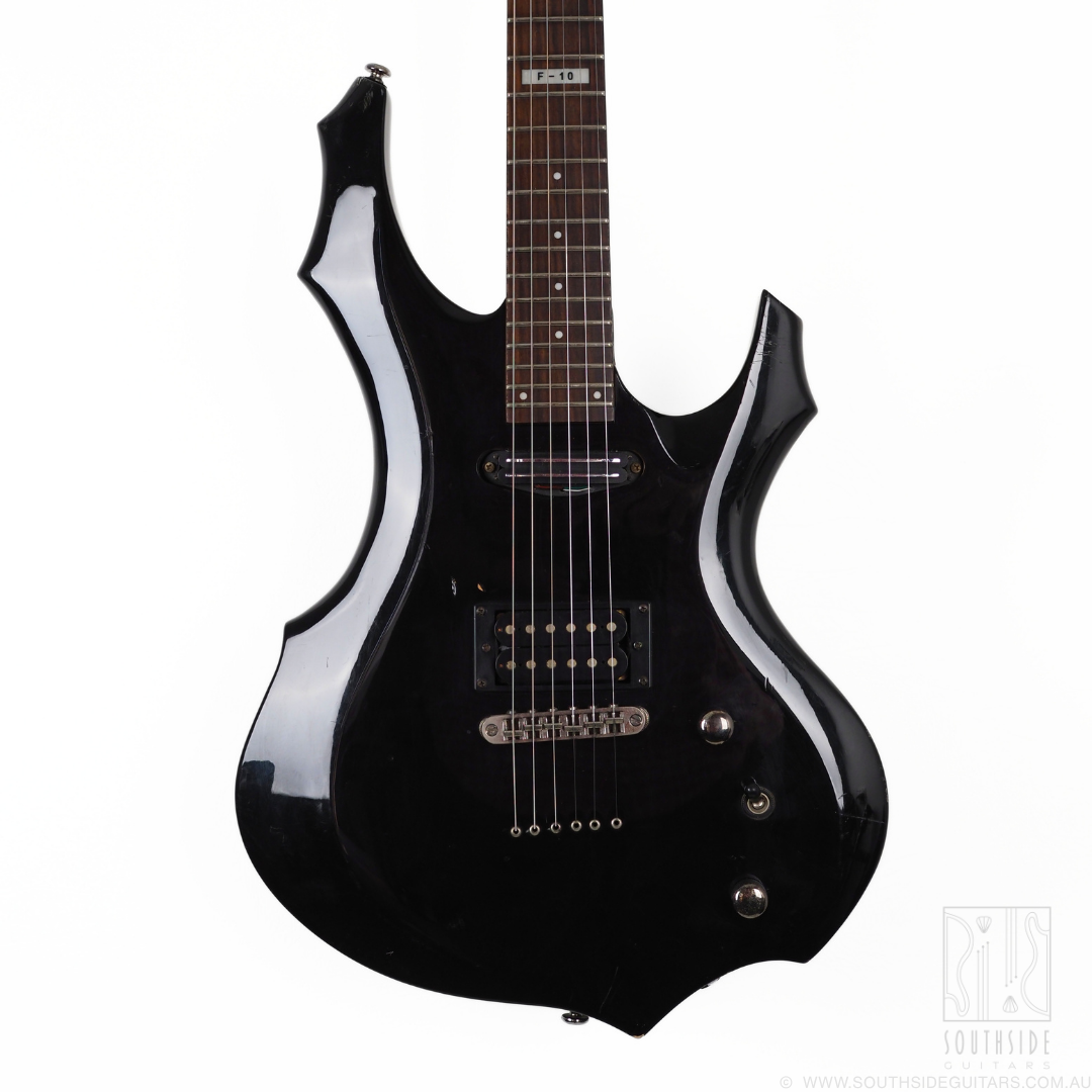 2006 ESP LTD F-10 Electric Guitar in Gloss Black