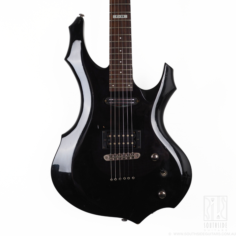 2006 ESP LTD F-10 Electric Guitar in Gloss Black