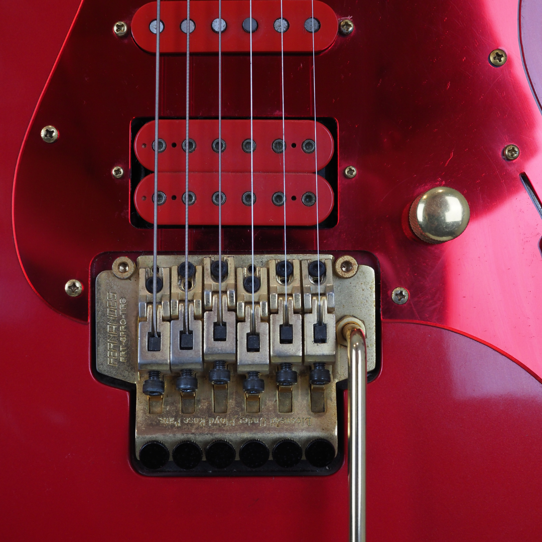 Fernandes LA-85KK L'Arc En Ciel Ken Kitamura Signature Model Electric Guitar in Pearl Red