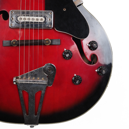 Unbranded Matsumoku Aria Diamond-Style Hollow-Body Electric Guitar