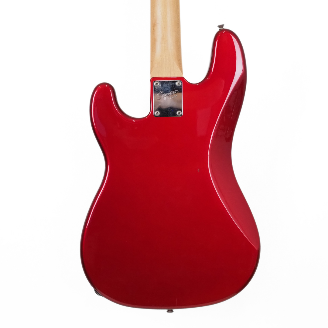 2016 Squier Affinity Series Precision Bass PJ Electric Bass Guitar in Metallic Red