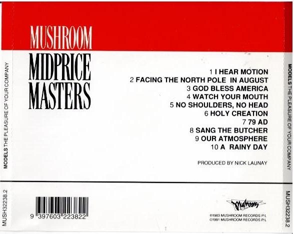 Models – The Pleasure Of Your Company... (CD, Album, Reissue)
