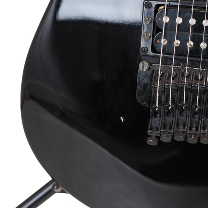 1990 Yamaha RGZ Series RGZ 611M Electric Guitar in Black