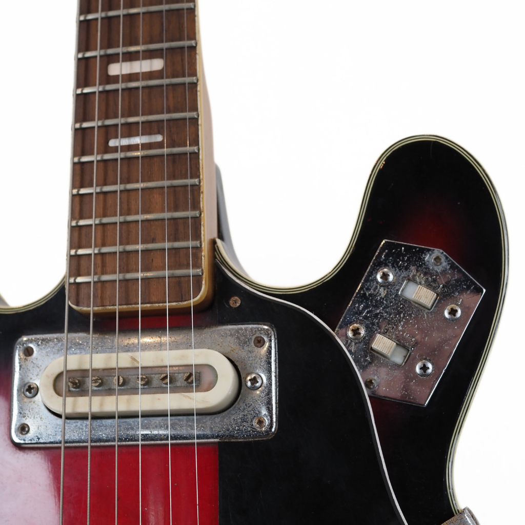 Unbranded Matsumoku Aria Diamond-Style Hollow-Body Electric Guitar
