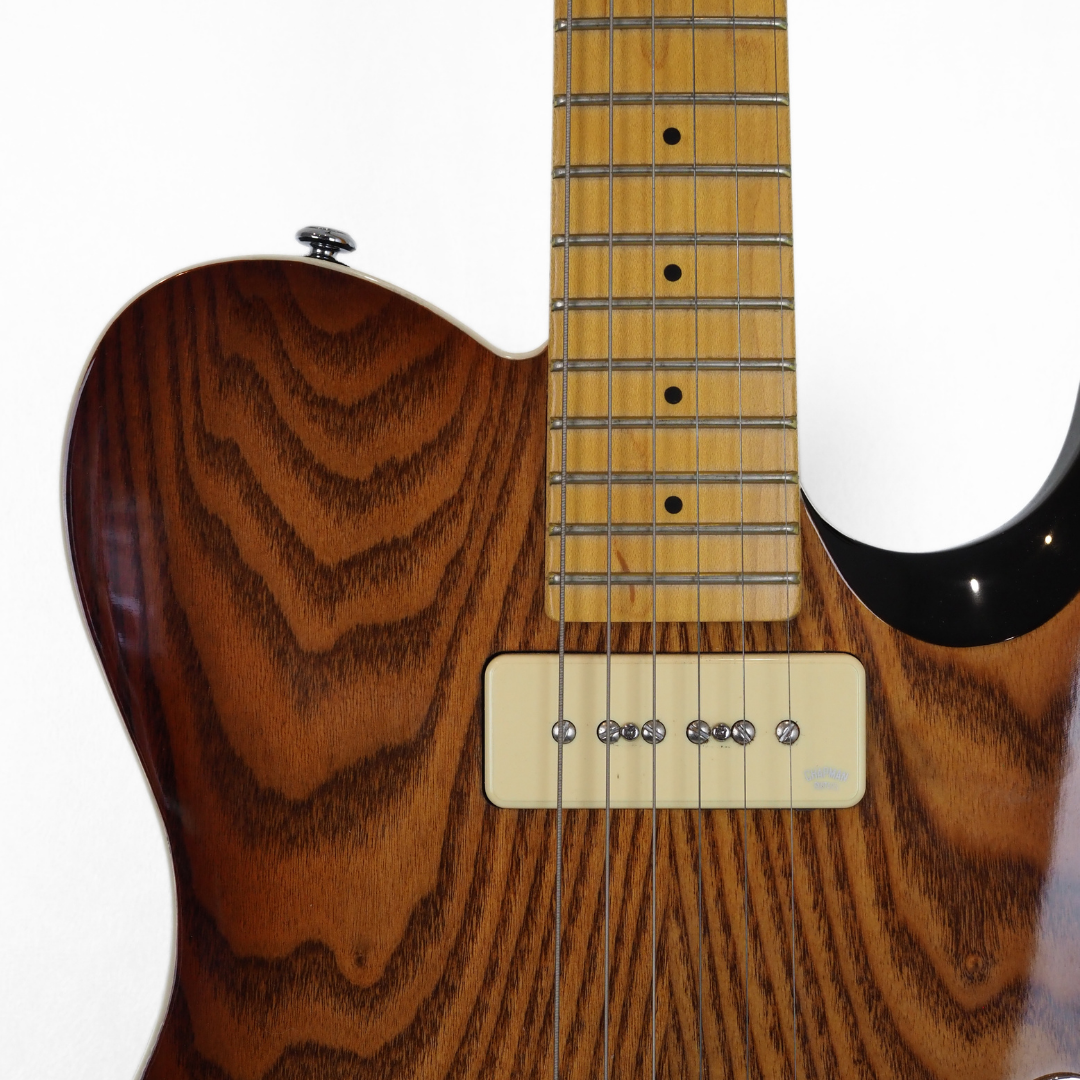 2021 Chapman ML3 Traditional Telecaster-Style Electric Guitar in Natural Ash Grain