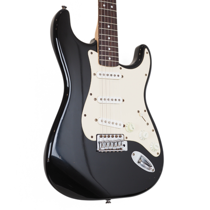 2010 Squier Affinity Stratocaster Electric Guitar in Gloss Black